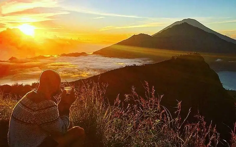 Sunrise at Mount Batur